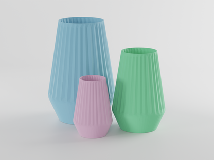 Vase, Minimalist Sculptural Tabletop Accent, Modern Mantelpiece Statement, Bud Holder