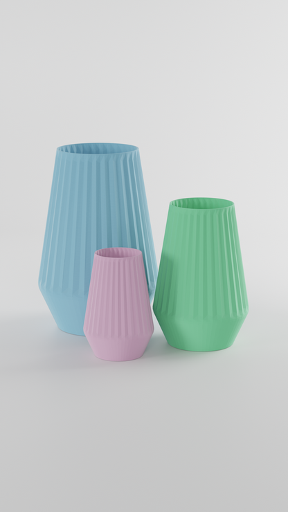 Vase, Minimalist Sculptural Tabletop Accent, Modern Mantelpiece Statement, Bud Holder