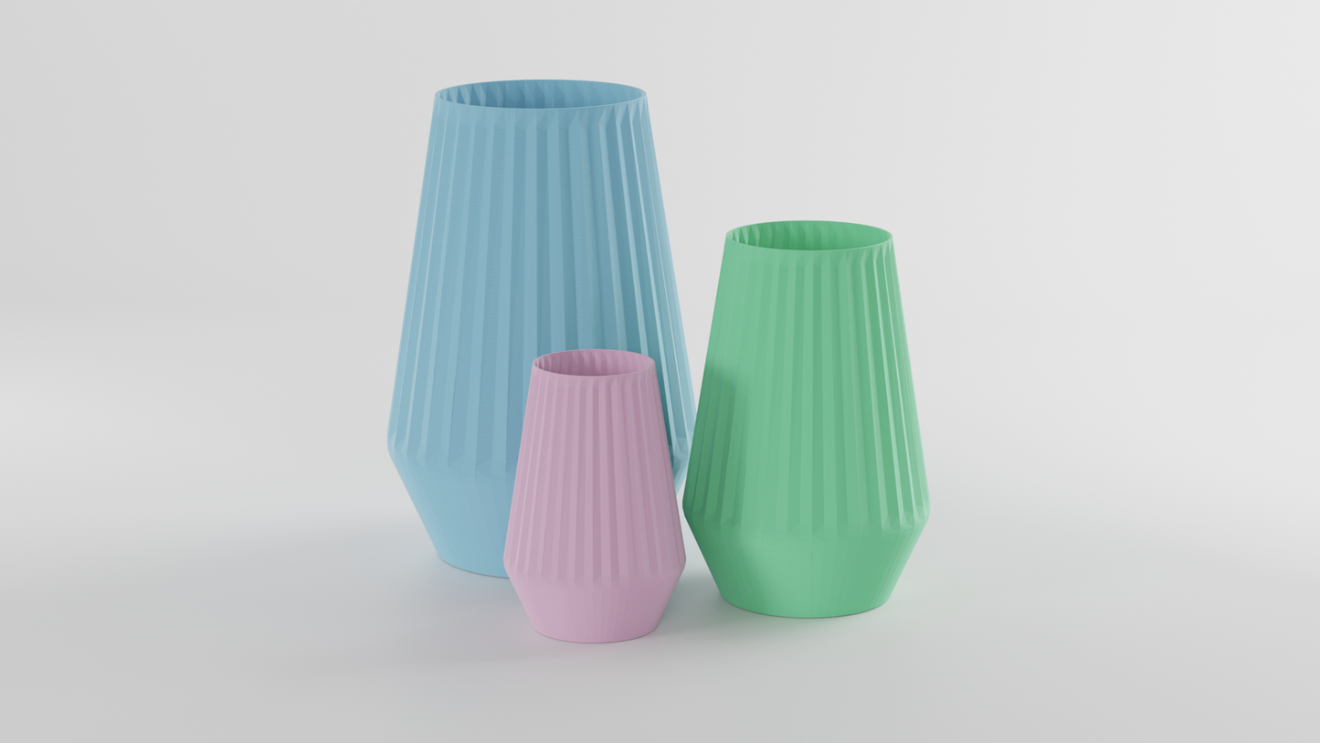 Vase, Minimalist Sculptural Tabletop Accent, Modern Mantelpiece Statement, Bud Holder