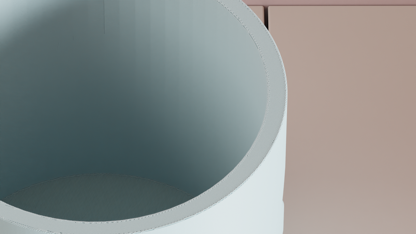 Spiral Planter Pot, Twisted Geometric Vessel, Minimal Workplace Succulents MatteBlack