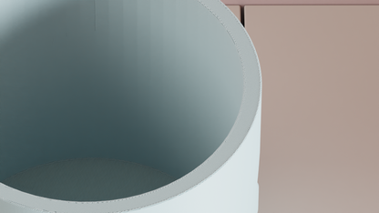 Spiral Planter Pot, Twisted Geometric Vessel, Minimal Workplace Succulents MatteBlack