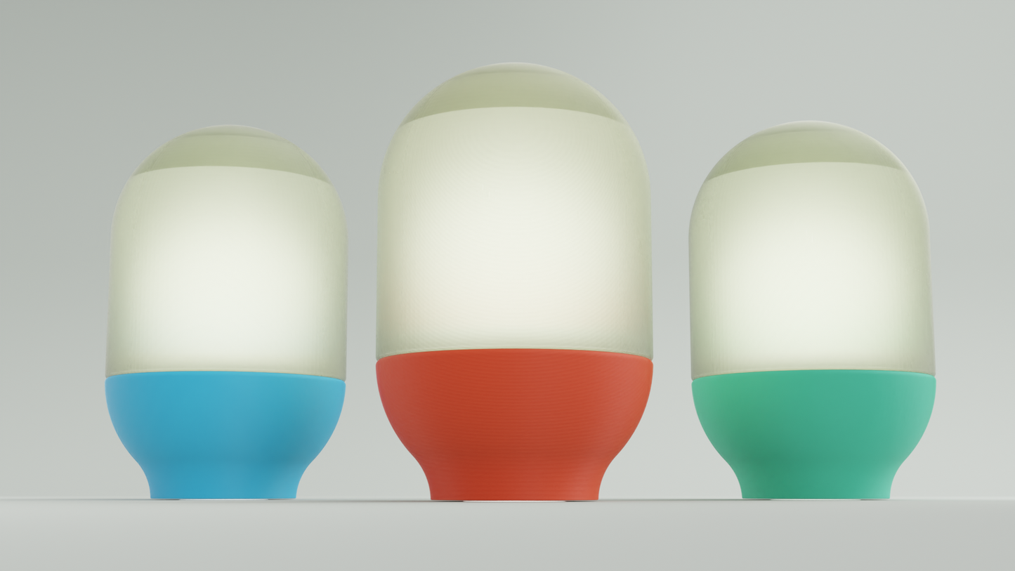 Original Capsule Pendant Light, Minimalist Style Diffuser Shade, Scandinavian Workspace Lamp, Soft Geometric Illumination