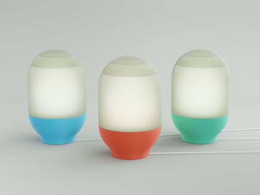 Original Capsule Pendant Light, Minimalist Style Diffuser Shade, Scandinavian Workspace Lamp, Soft Geometric Illumination