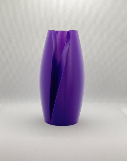 Minimalist Vase, Tulip Inspired Geometric Sculptural Japandi Tabletop Bud Holder