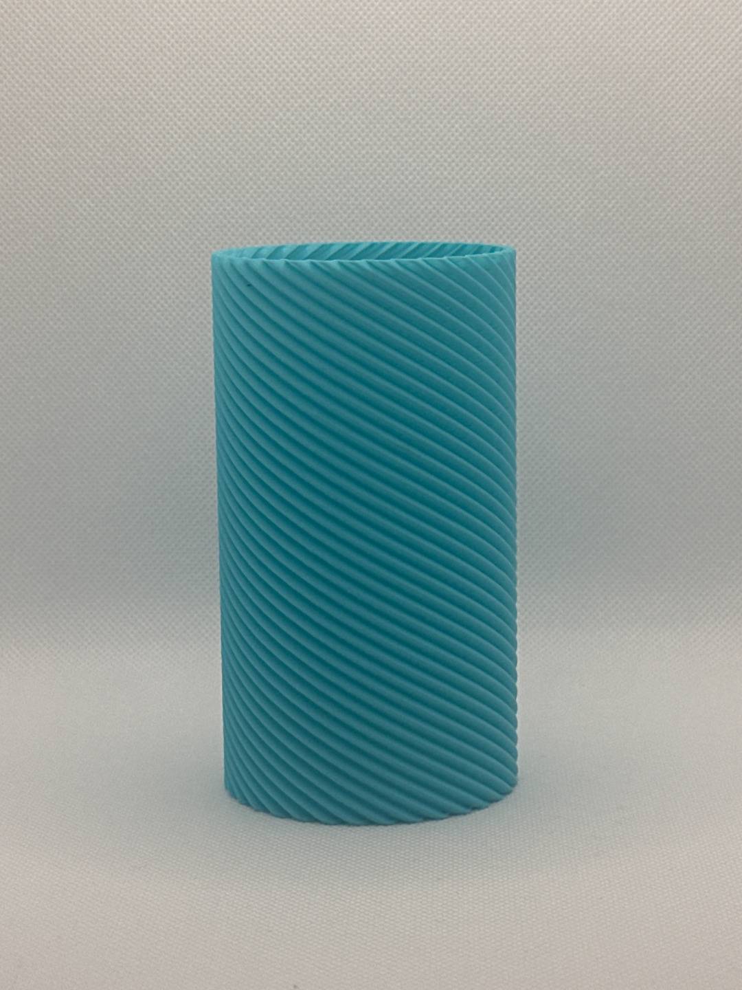 Original Spiral Column Vase, Sculptural Geometric Centerpiece, Contemporary Tablescape Accent, Nordic Style, Art Deco