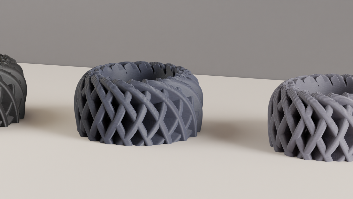 Modern Nordic Style Spiral Basket Candle Holder, Stylish Contemporary LED Lantern, Tabletop Ambient Statement