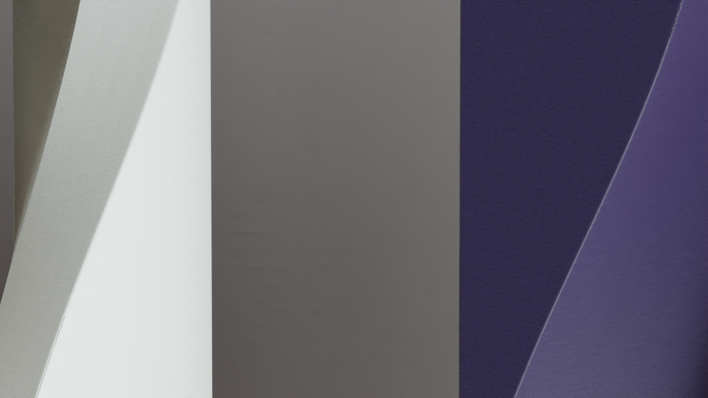 Unique Artistic Dual-tone Split Vase Collection, Stylish Paired Contemporary Architectural Vases Statement, Art Deco