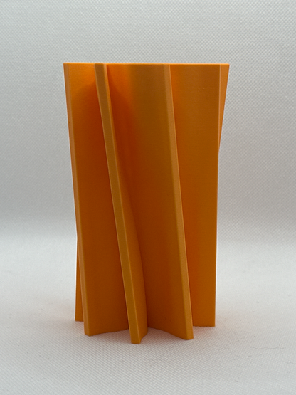 Sculptural Vase, Spiral Twist Centerpiece, Modern Elegant Tabletop Decorative Accent