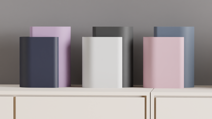 Modern Vase, Interlocking Pair, Contemporary Tabletop Flower Holder, Minimalist Desk Organizer