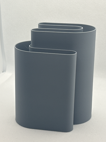 Modern Vase, Interlocking Pair, Contemporary Tabletop Flower Holder, Minimalist Desk Organizer