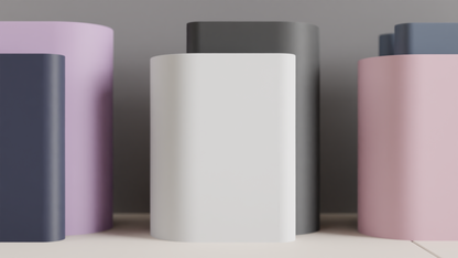 Modern Vase, Interlocking Pair, Contemporary Tabletop Flower Holder, Minimalist Desk Organizer