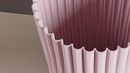 Modern Vase, Geometric Bidirectional Tabletop Accent, Minimal Japandi Floral Holder