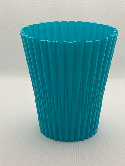 Modern Vase, Geometric Bidirectional Tabletop Accent, Minimal Japandi Floral Holder