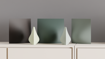 Modern Vase, Minimalist Sculptural Centerpiece, Asymmetrical Tabletop Accent, Art Deco