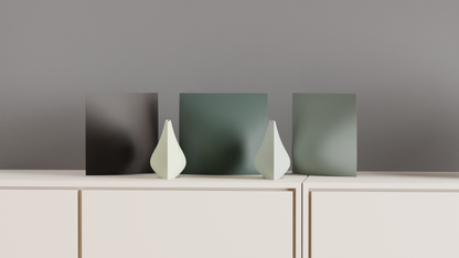 Modern Vase, Minimalist Sculptural Centerpiece, Asymmetrical Tabletop Accent, Art Deco