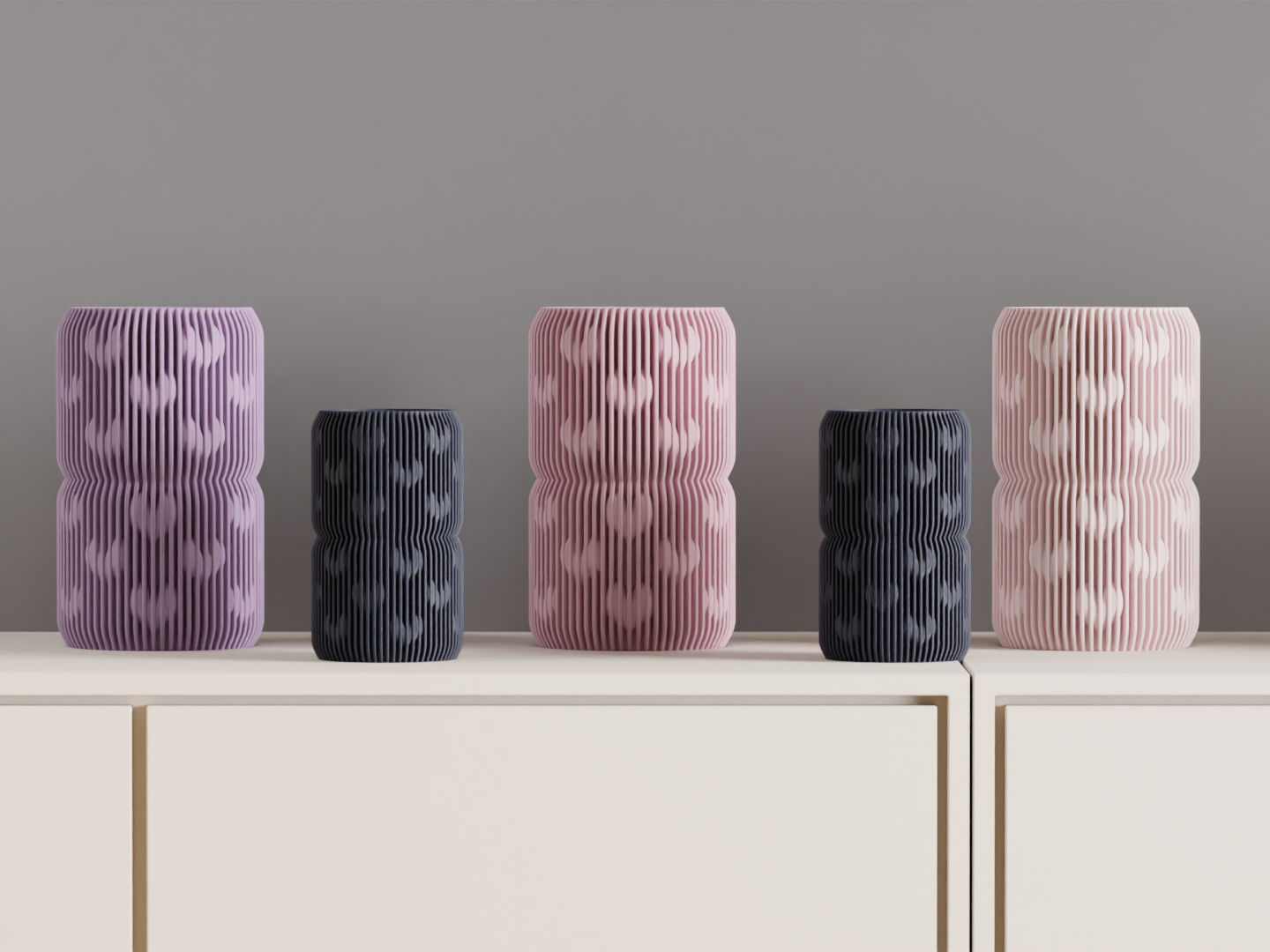 Romantic Vase, Contemporary Heart Accents Mantelpiece Tabletop Flower Holder Decor