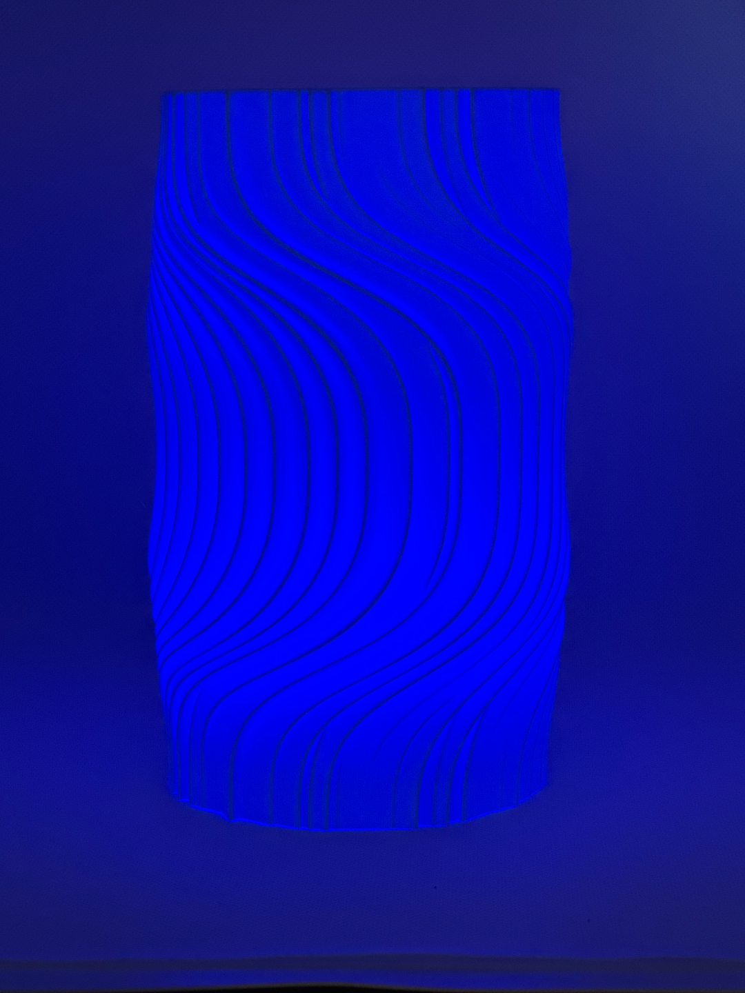 Pendant Lampshade, Sculptural Ambient Diffuser Shade, Hanging Warm Bedside Illumination