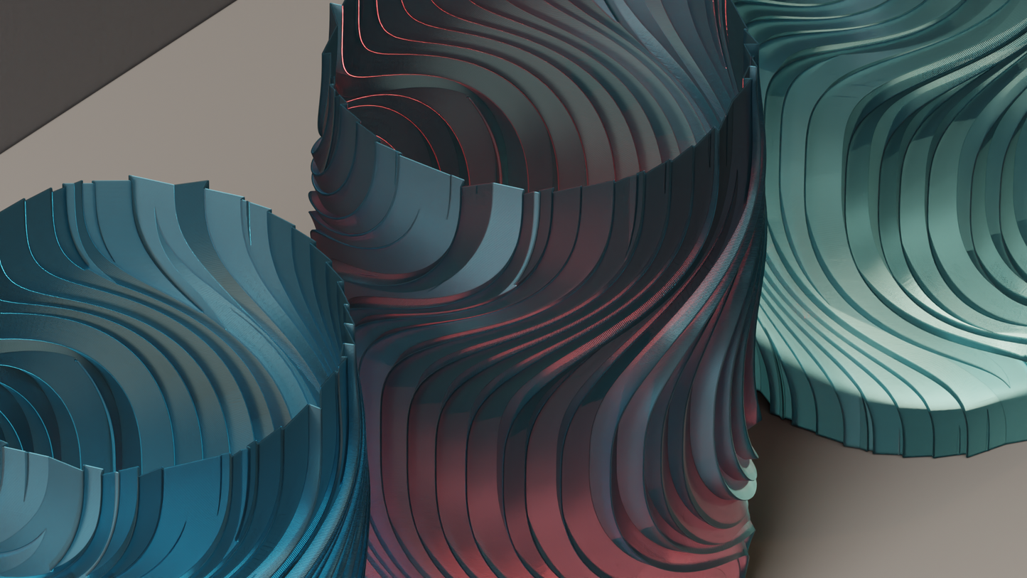 Pendant Lampshade, Sculptural Ambient Diffuser Shade, Hanging Warm Bedside Illumination