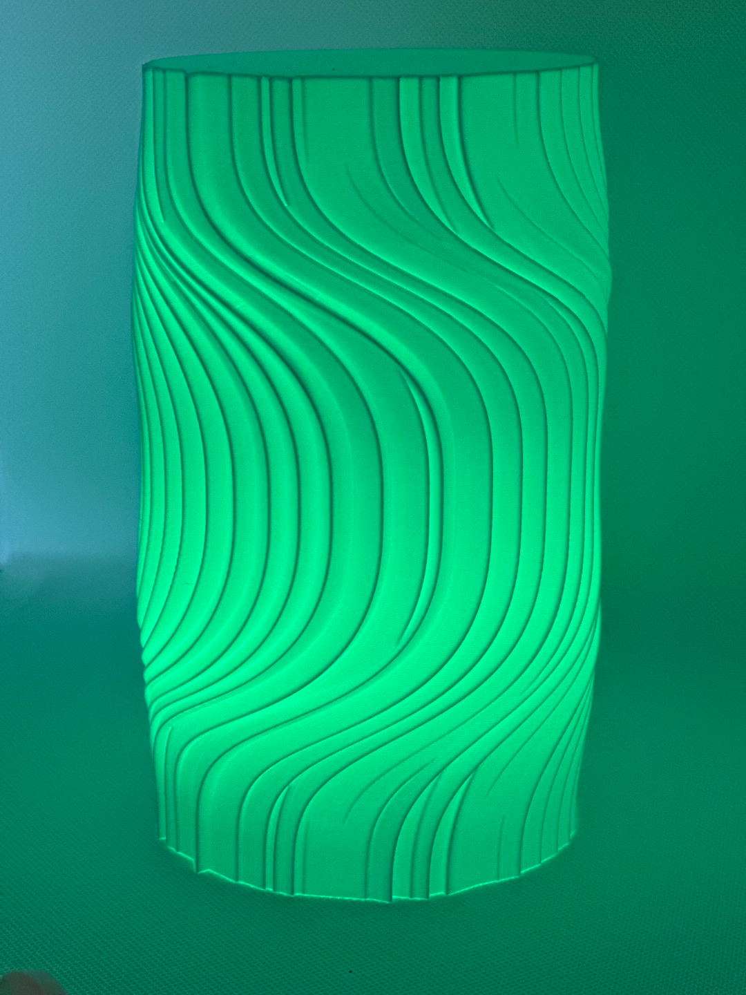 Pendant Lampshade, Sculptural Ambient Diffuser Shade, Hanging Warm Bedside Illumination