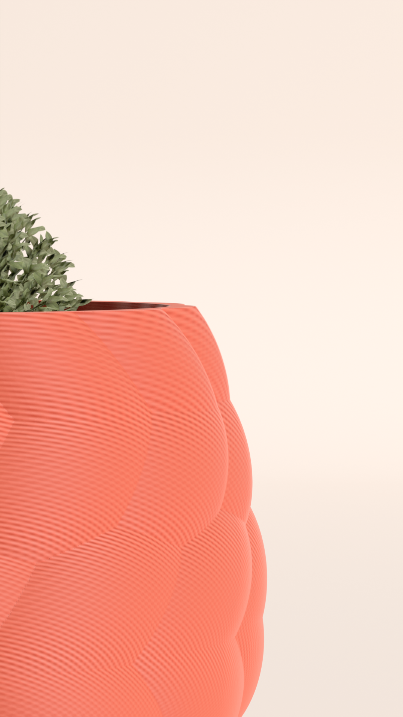 Planter Pot, Textured Braided Weave, Succulent Container, Japandi Minimalist Organizer