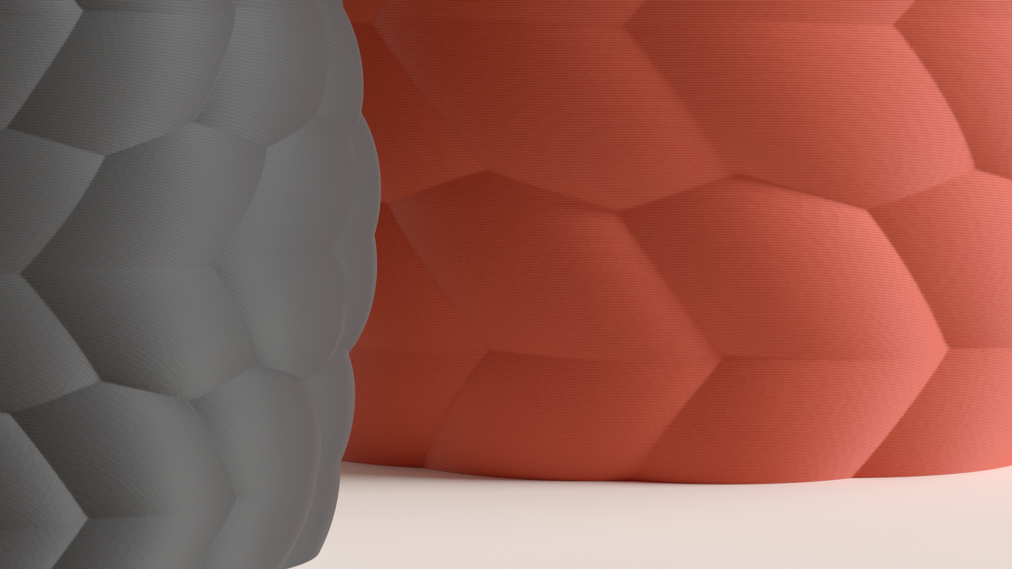 Planter Pot, Textured Braided Weave, Succulent Container, Japandi Minimalist Organizer