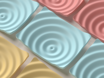 catchall tray, sculptural ripple organizer, jewelry dish, entryway centerpiece minimalist