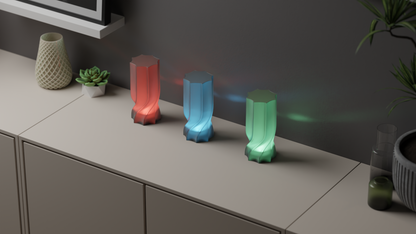 Nordic Style Twist Lampshade, Modern Ambient Pendant Accent, Stylish Minimalist Tabletop and Island Lighting