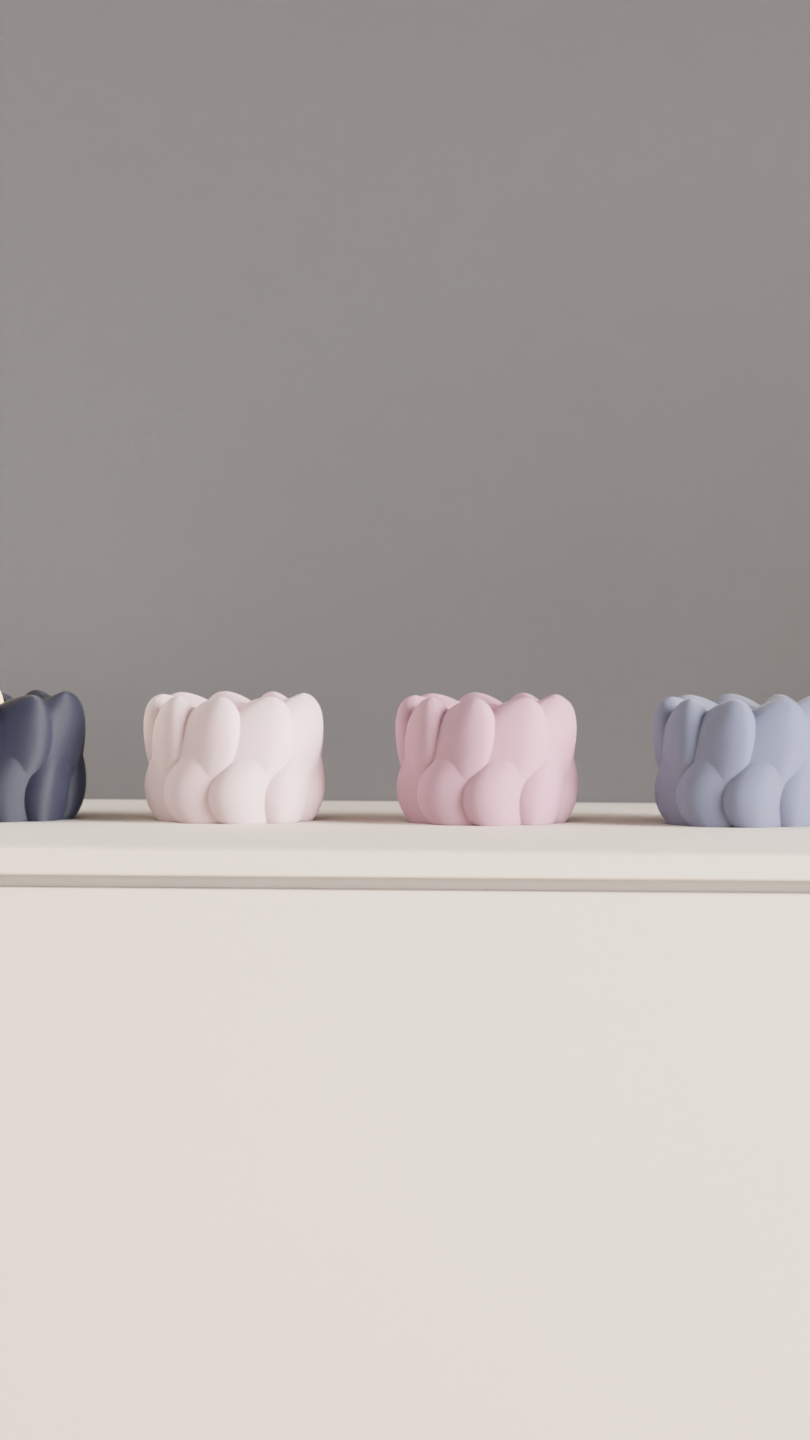 Tealight Holder, Ambient Tabletop Accent, Modern Art Deco Keepsake, Contemporary