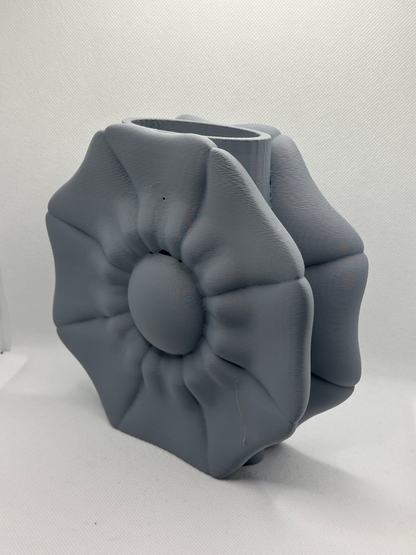 Petal Vase, Artistic Decorative Centerpiece, Dried Flower Holder, Mantelpiece Accents