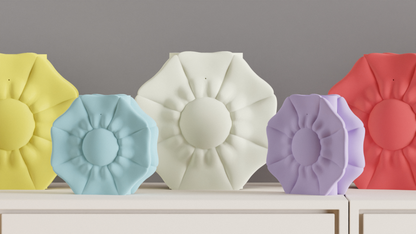 Petal Vase, Artistic Decorative Centerpiece, Dried Flower Holder, Mantelpiece Accents