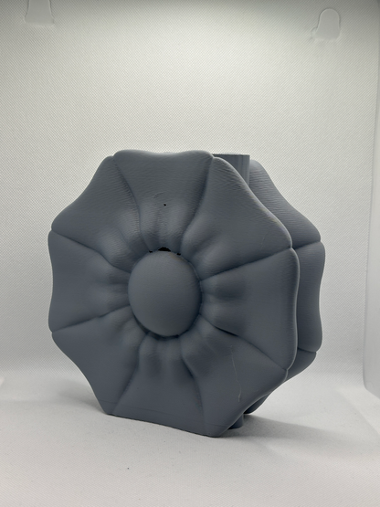 Petal Vase, Artistic Decorative Centerpiece, Dried Flower Holder, Mantelpiece Accents