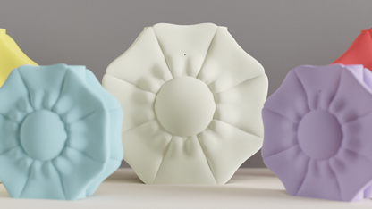 Petal Vase, Artistic Decorative Centerpiece, Dried Flower Holder, Mantelpiece Accents