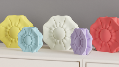 Petal Vase, Artistic Decorative Centerpiece, Dried Flower Holder, Mantelpiece Accents