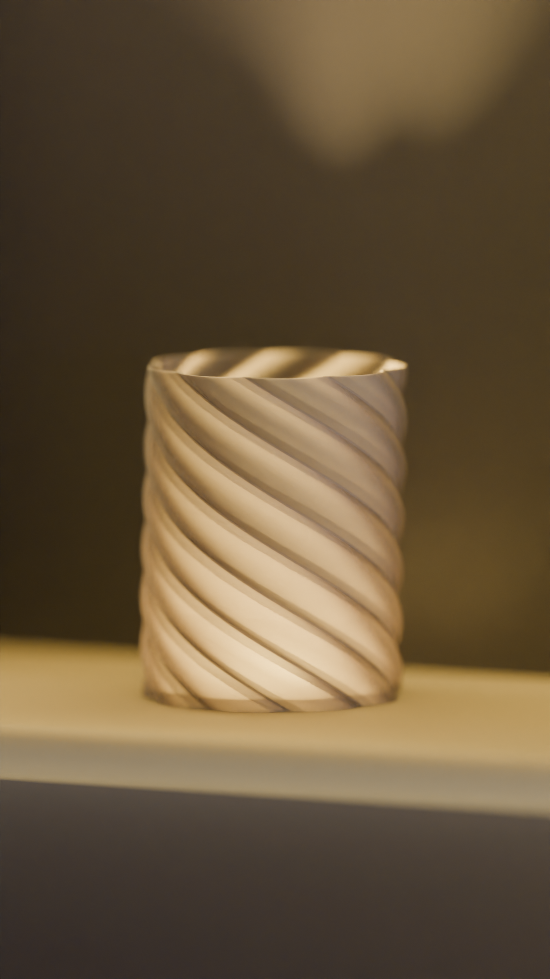 Pendant Light, Spiral Sculptural Shade, Nordic Bedside Ceiling Contemporary Accent