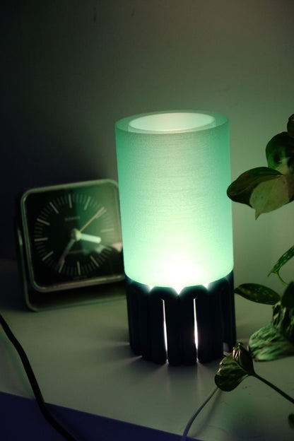 Stylish Pendant Lamp Wibble Gummy Shade, Contemporary Minimalist Sculptural Diffuser, Japandi Style Bedside Statement