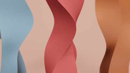 Artistic Twisted Sculptural Vase, Modern Geometric Curved Tabletop Accent, Minimalist Stylish Decorative Flower Holder