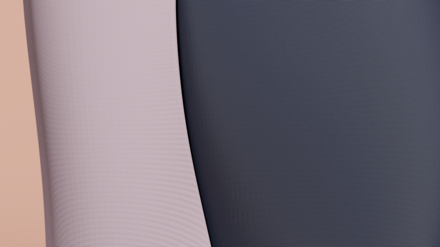 sculptural vase, interlocking decorative vessel, contemporary table accent, minimalist elegance