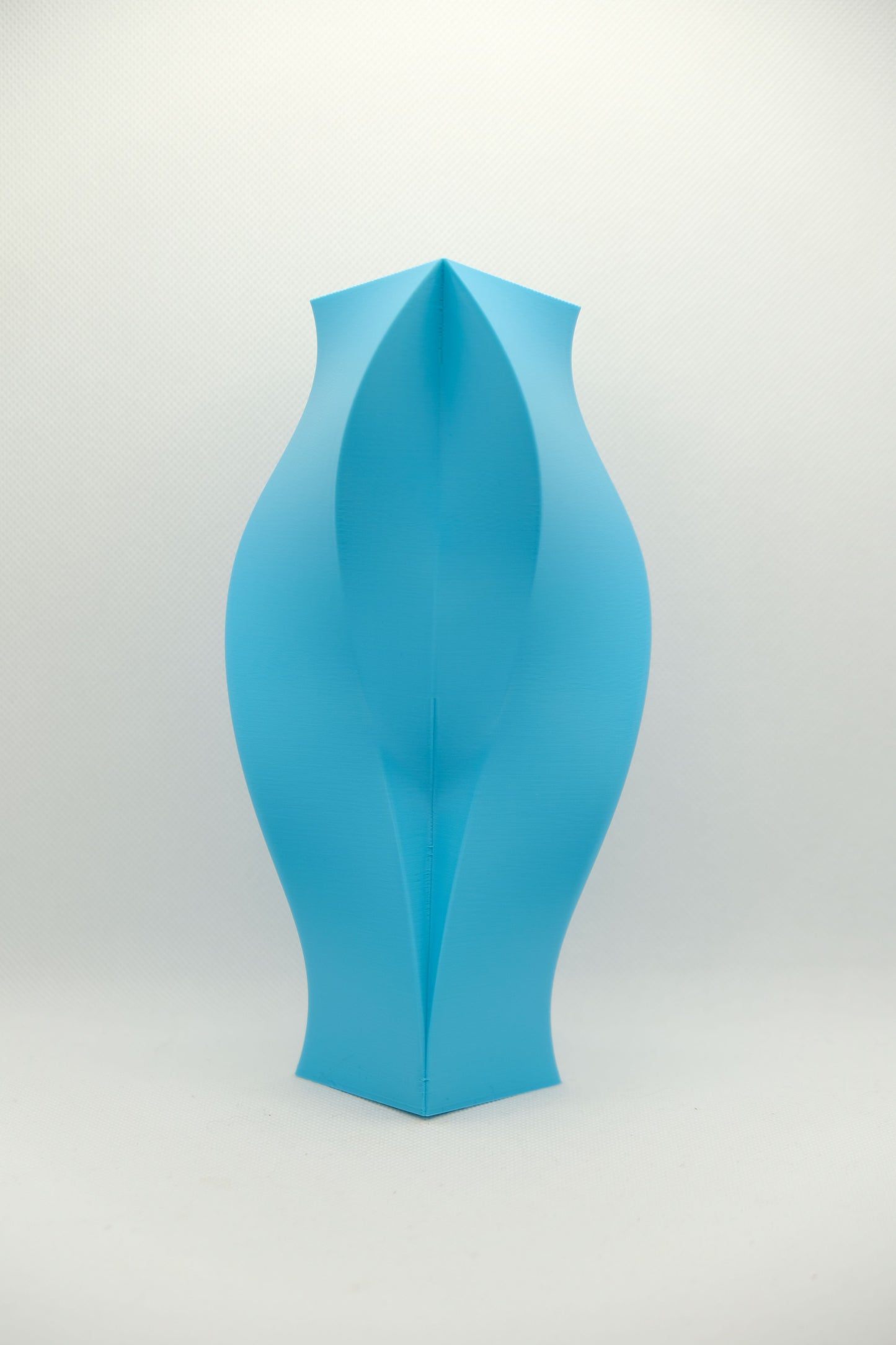 Stylish Elegant Artistic Vase, Geometric Sculptural Centerpiece, Modern Minimalist Tabletop Accent, Original Architectural Decor