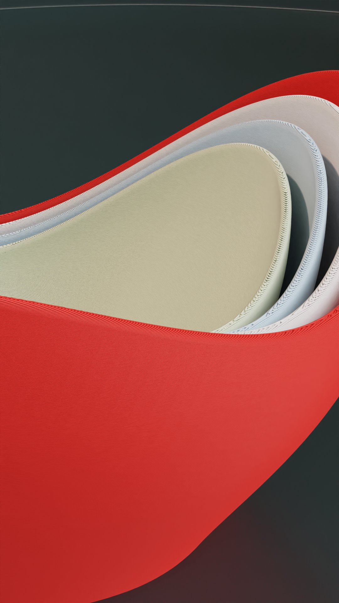 Unique Contemporary Nesting Vase Set, Original Stacked Countertop Vases, Art Deco Minimalist Tabletop Organizer