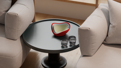 Unique Contemporary Nesting Vase Set, Original Stacked Countertop Vases, Art Deco Minimalist Tabletop Organizer