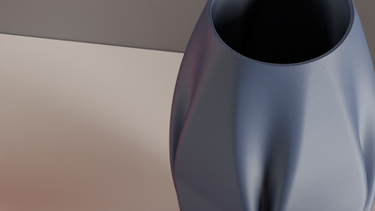 Geometric Vase, Faceted Architectural Accent, Modern Tabletop Statement, Minimalist Centerpiece