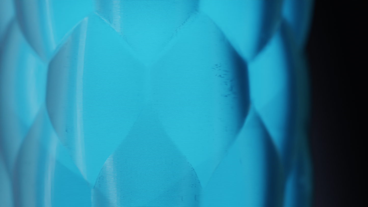 Unique Pendant Light Geometric Shade, Original Lighting Textured Cylinder, Modern Contemporary Dining Ceiling Accent