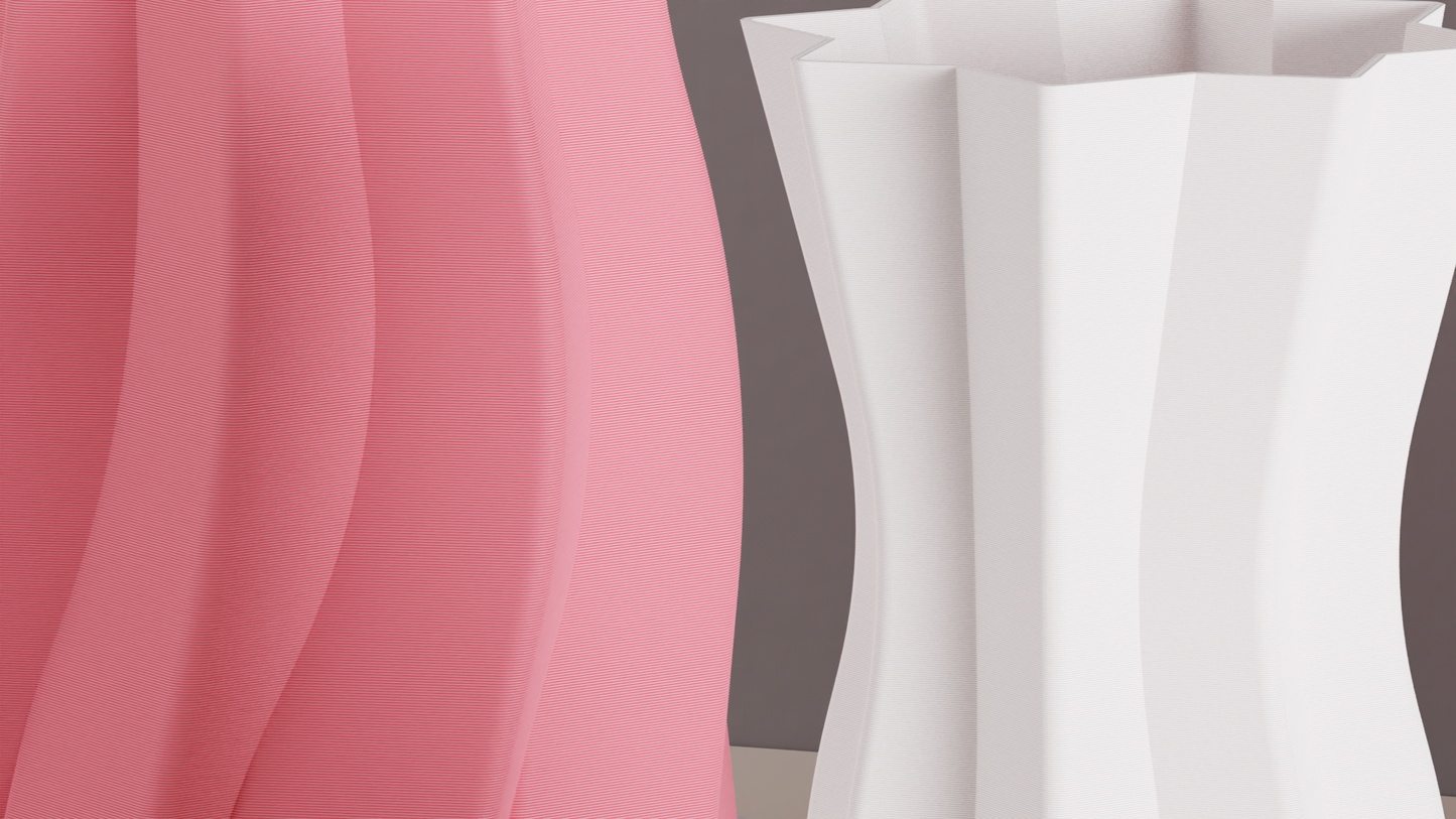 Artistic Minimalist Vase, Modern Twisted Spiral Holder, Sculptural Desk Shelf Accent, Contemporary Ceramic Statement