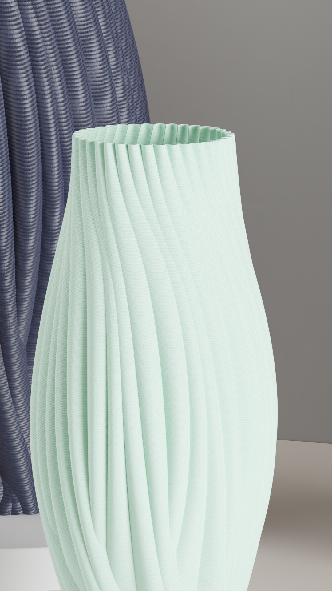 Twisted Vase, Japandi Minimalist Organic Centerpiece, Contemporary Tabletop Sculpture Holder