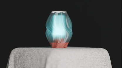 Unique Pendant Light, Flame-Form Sculptural Lighting, Modern Organic Ceiling Accent, Gentle Japandi Style Ambience