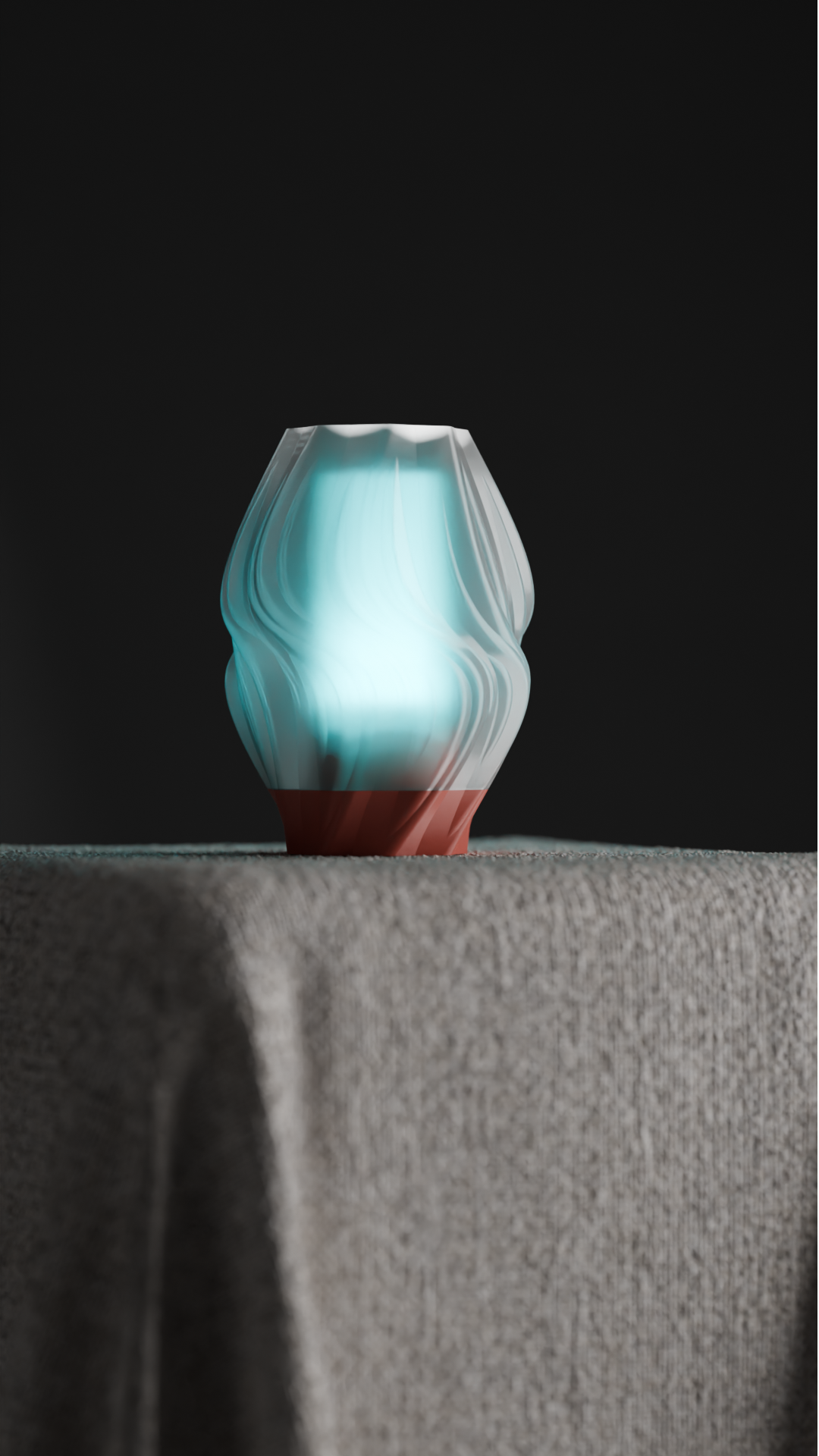 Unique Pendant Light, Flame-Form Sculptural Lighting, Modern Organic Ceiling Accent, Gentle Japandi Style Ambience