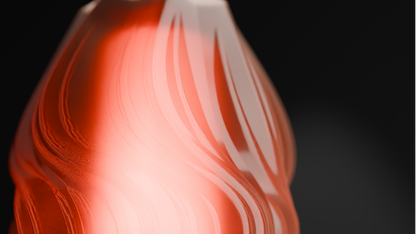 Unique Pendant Light, Flame-Form Sculptural Lighting, Modern Organic Ceiling Accent, Gentle Japandi Style Ambience