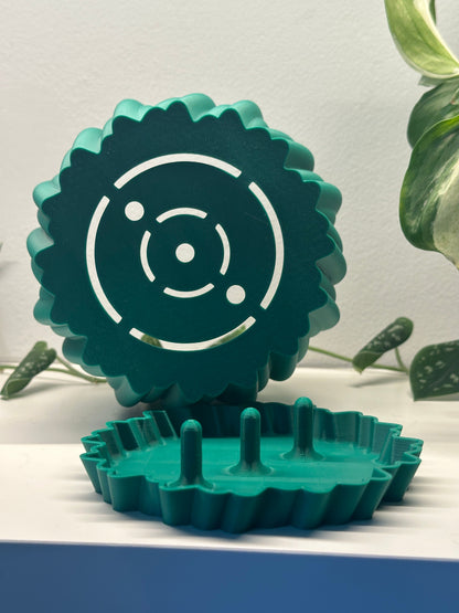 Planter Pot, Desktop Succulent Vessel, Sculptural Minimalist Statement, Geometric Decor