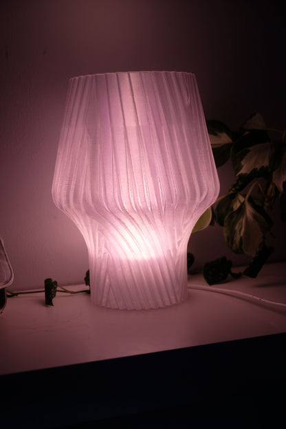 Pendant Light, Spiral Diffuser Bedside Hanging Lamp, Geometric Minimalist Ambient