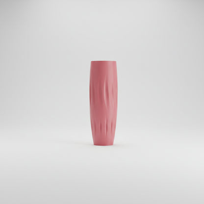 contemporary vase japandi ripple minimalist mantelpiece decor, elegant flower holder